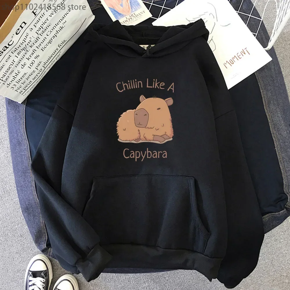 Capybara Hoodies Chilin Like A Sweatshirts Women Long Sleeves Tops Women Clothing Y2k Clothes Kawaii Animal Graphic Pullover
Capybara Hoodies Chilin Like A Sweatshirts Women Long Sleeves Tops Women Clothing Y2k Clothes Kawaii Animal Graphic Pullover