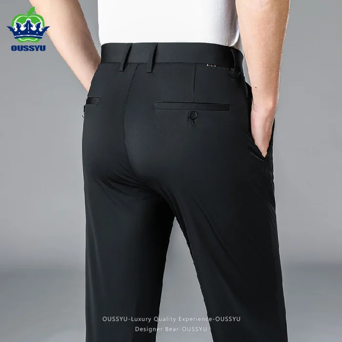 Brand Clothing Good Quality High Stretch Summer Ultra-thin Men's Dress Pants Business Formal Trousers Suit Pants Plus Size 40
Brand Clothing Good Quality High Stretch Summer Ultra-thin Men's Dress Pants Business Formal Trousers Suit Pants Plus Size 40