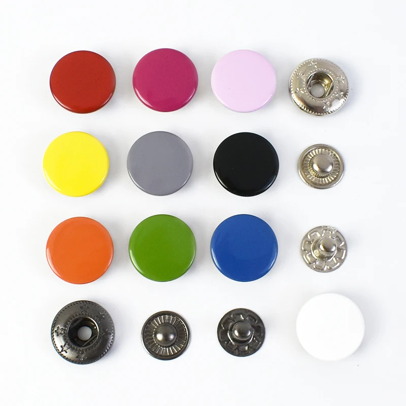 10/20Sets 10-17mm Colorful Snap Buttons for Clothing Coat Fasteners Press Studs Leather Craft Bags Buckle DIY Sewing Accessories
10/20Sets 10-17mm Colorful Snap Buttons for Clothing Coat Fasteners Press Studs Leather Craft Bags Buckle DIY Sewing Accessories