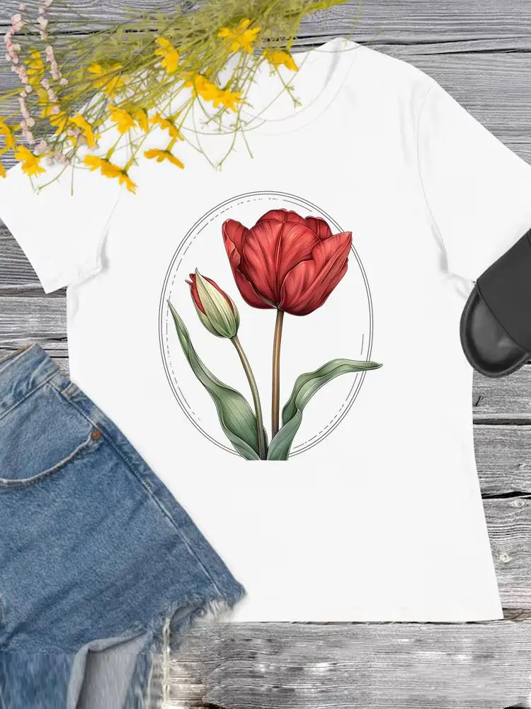 Flower Lovely 90s Short Sleeve T O-neck Printing T-shirt Clothes Ladies Casual Printed Fashion Top Tee Women Female Clothing
Flower Lovely 90s Short Sleeve T O-neck Printing T-shirt Clothes Ladies Casual Printed Fashion Top Tee Women Female Clothing