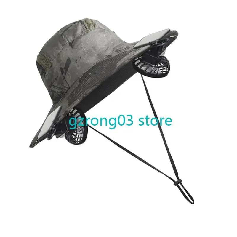 127C Removable Fan Sun Hat USB Charging Photovoltaic Power Long Battery for Outdoor Use
127C Removable Fan Sun Hat USB Charging Photovoltaic Power Long Battery for Outdoor Use