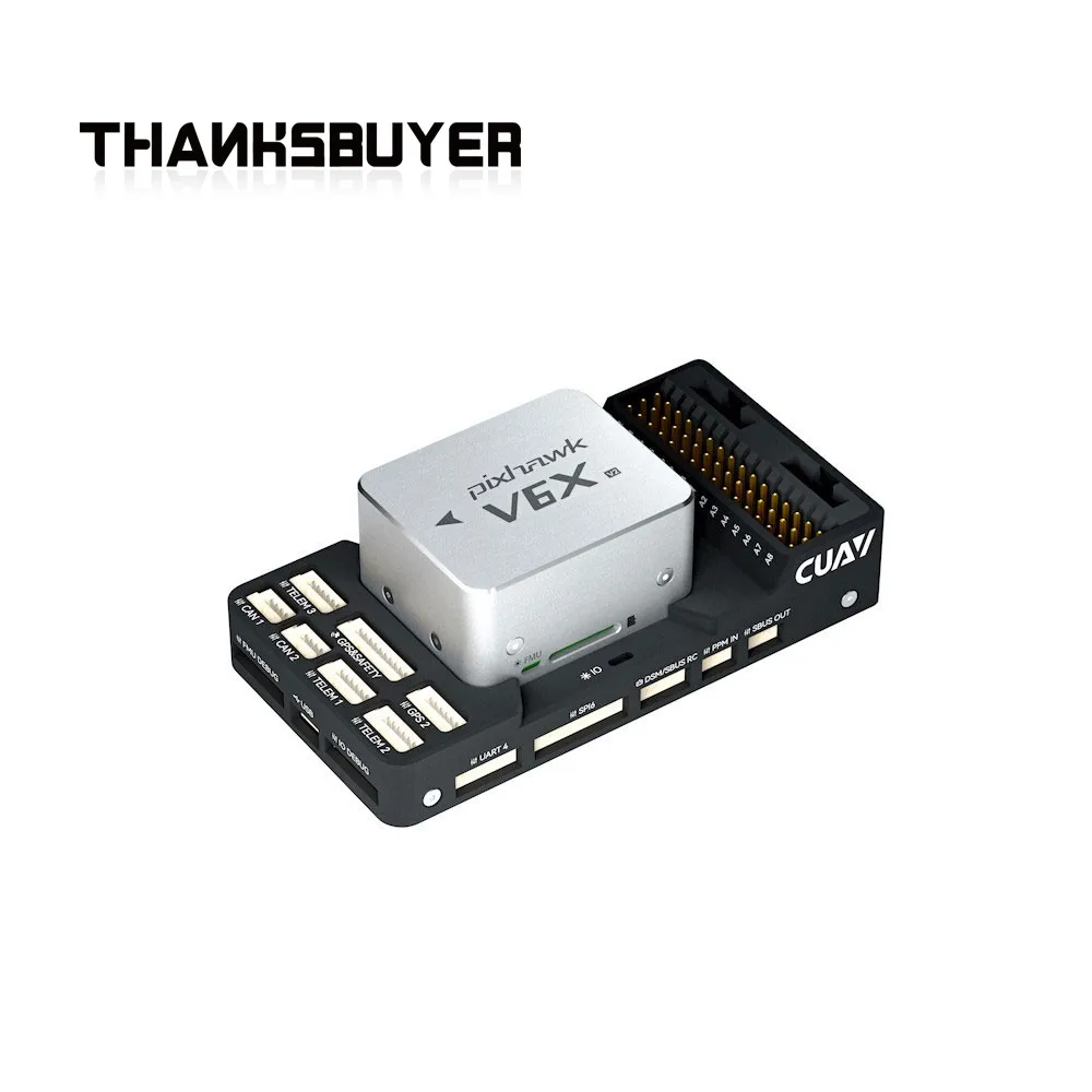 CUAV PixhawkV6X V2 Opensource Flight Controller UAV Drones Multi-copter Fixed Wing Flight Control for PX4
CUAV PixhawkV6X V2 Opensource Flight Controller UAV Drones Multi-copter Fixed Wing Flight Control for PX4