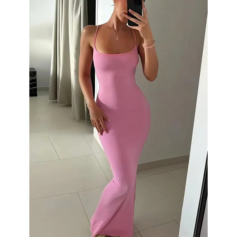 Pure Color Backless Strap Slip Cross-Border S 13677 Elegant Women's Vest Top Color Bareback Design Spring 2026
Pure Color Backless Strap Slip Cross-Border S 13677 Elegant Women's Vest Top Color Bareback Design Spring 2026