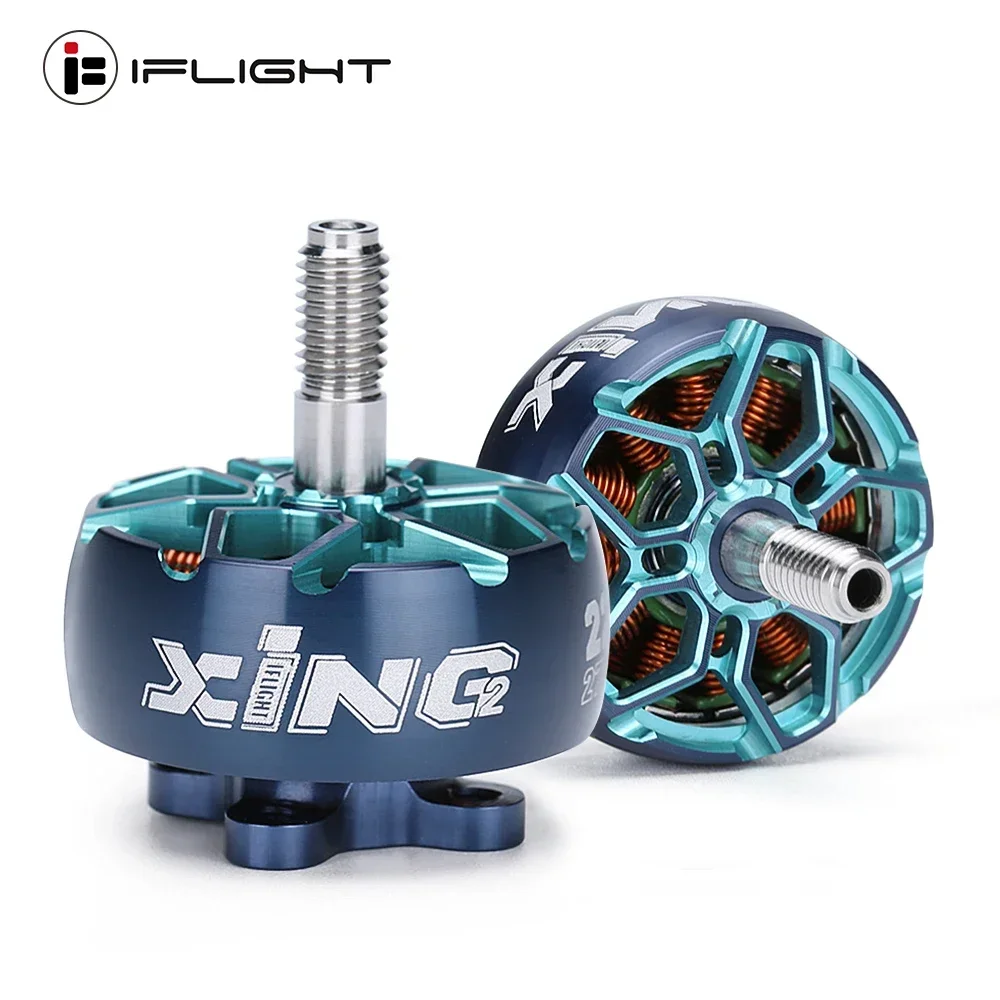 IFlight XING2 2207 2755KV / 1855KV 4S-6S FPV Brushless Motor Unibell compatible Nazgul 5140 propeller for FPV Racing Drone part
IFlight XING2 2207 2755KV / 1855KV 4S-6S FPV Brushless Motor Unibell compatible Nazgul 5140 propeller for FPV Racing Drone part