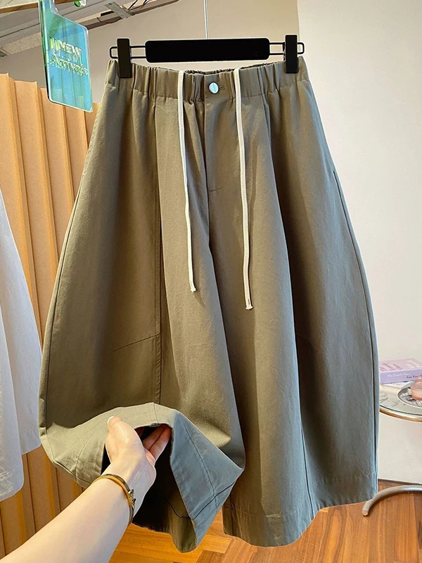 plus Size American Style Wide Leg Pants High Waist Casual Summer Trousers for plus Size Women Comfortable Breathable Skin-Fri...
plus Size American Style Wide Leg Pants High Waist Casual Summer Trousers for plus Size Women Comfortable Breathable Skin-Fri...