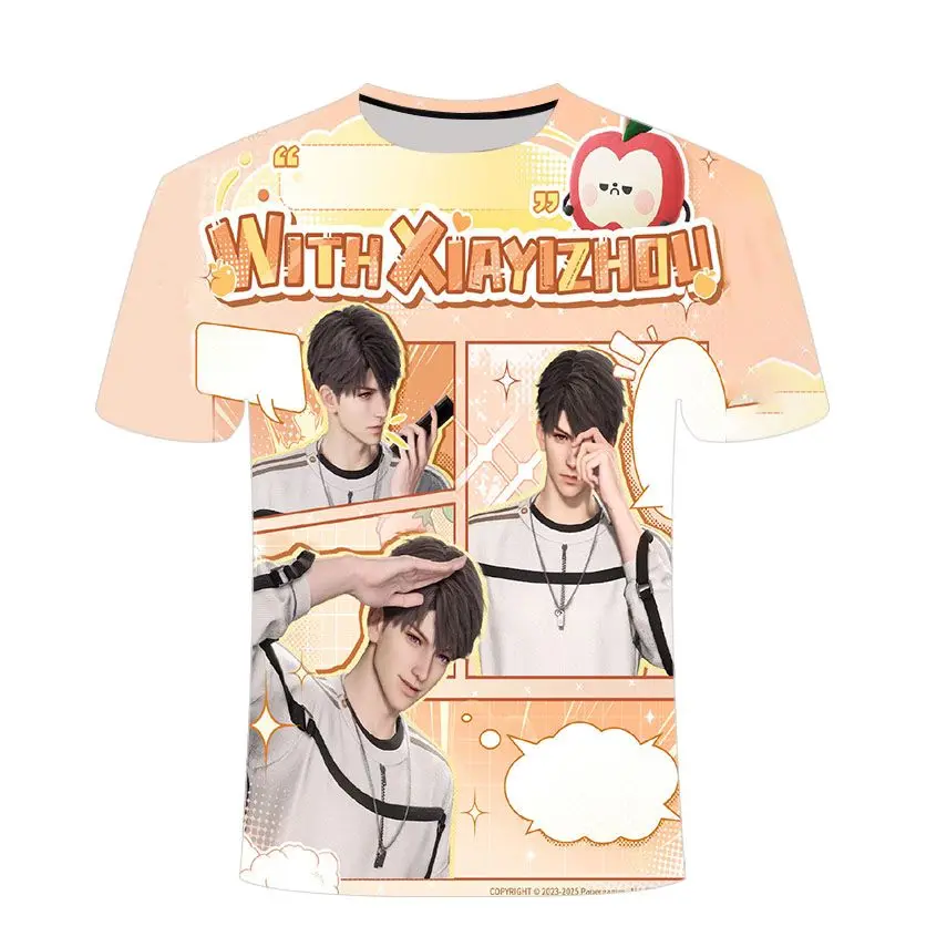 2026 Summer New Love and Deep Space Series T-shirt 3D Printing Trend Pain Clothes Fashion Men's and Women's Short-sleeved Top
2026 Summer New Love and Deep Space Series T-shirt 3D Printing Trend Pain Clothes Fashion Men's and Women's Short-sleeved Top