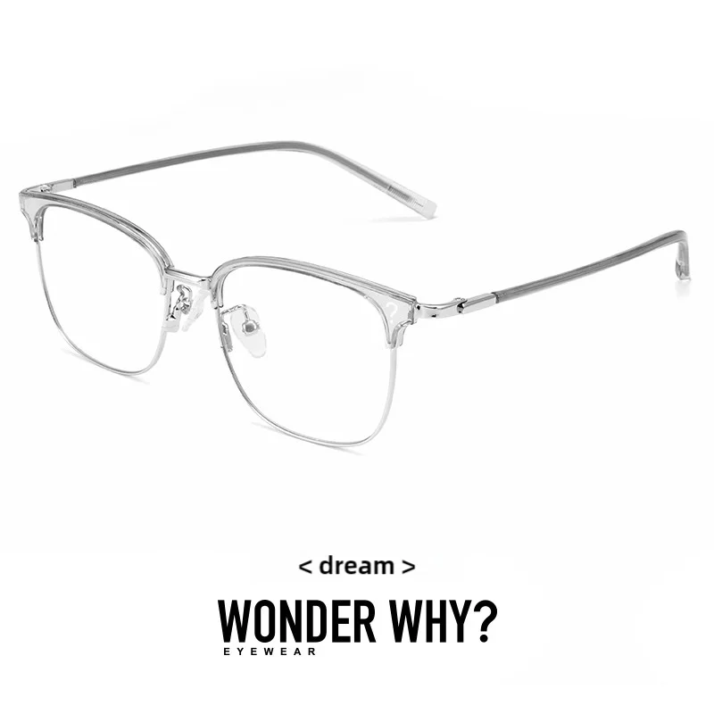 Retro Metal Frame Optical Eyewear Square Anti-Blue Light Radiation Protective Eyeglasses Fashion Transparent Glasses WJ3003
Retro Metal Frame Optical Eyewear Square Anti-Blue Light Radiation Protective Eyeglasses Fashion Transparent Glasses WJ3003