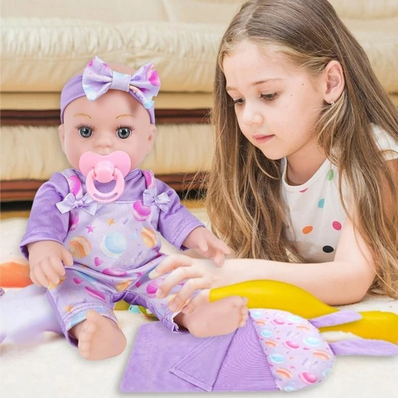 Collectible 12inch Vinyls Newborns Baby Girl Doll Realistic Nursery Decors Vinyls Newborns Baby Girl Doll
Collectible 12inch Vinyls Newborns Baby Girl Doll Realistic Nursery Decors Vinyls Newborns Baby Girl Doll