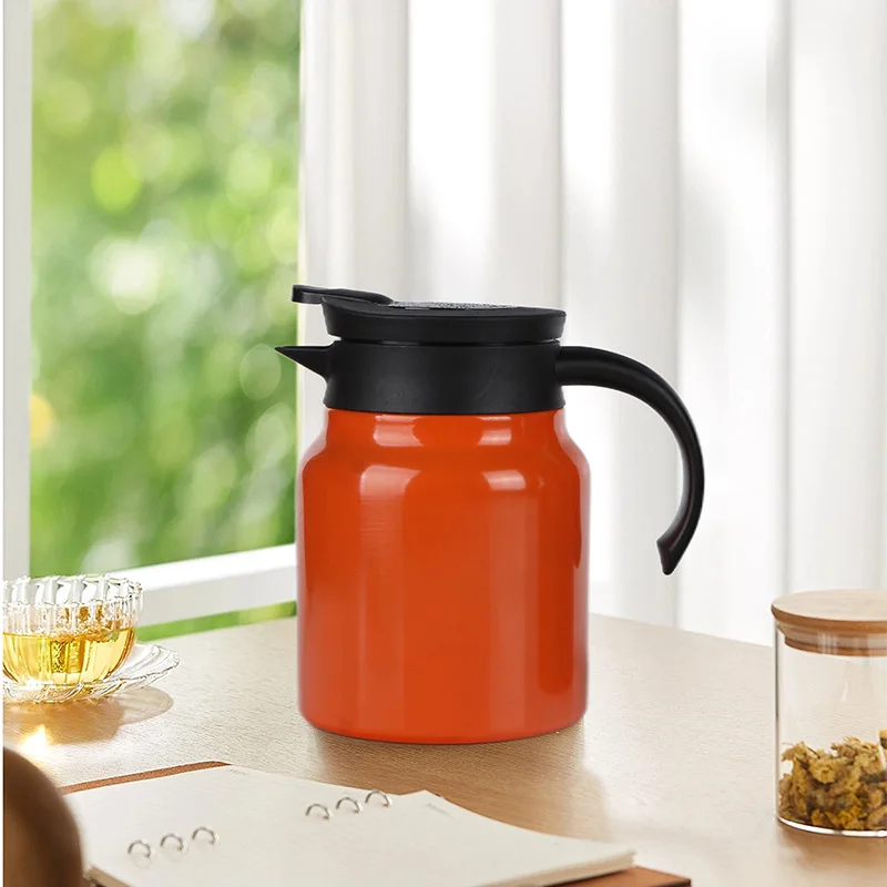 800/1000ml 316 Stainless Steel Insulated Teapot, Leakproof Tea Infuser Pitcher for Home & Office
800/1000ml 316 Stainless Steel Insulated Teapot, Leakproof Tea Infuser Pitcher for Home & Office