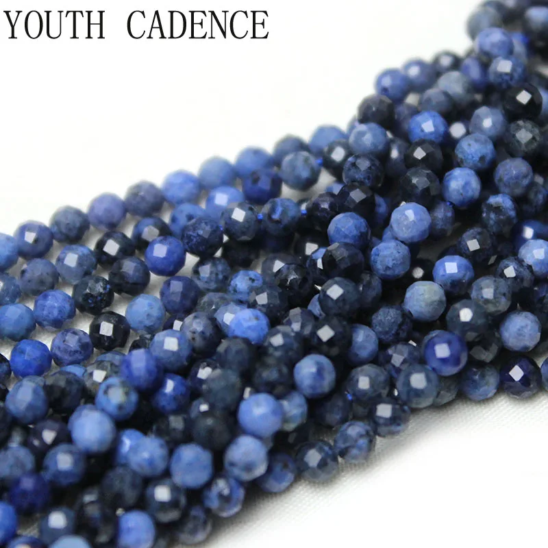 Natural Faceted Blue Stone Gem Tiny Beads Loose Stone Beads 2 3 4mm for Jewelry Making DIY Bracelet Earrings Accessories
Natural Faceted Blue Stone Gem Tiny Beads Loose Stone Beads 2 3 4mm for Jewelry Making DIY Bracelet Earrings Accessories
