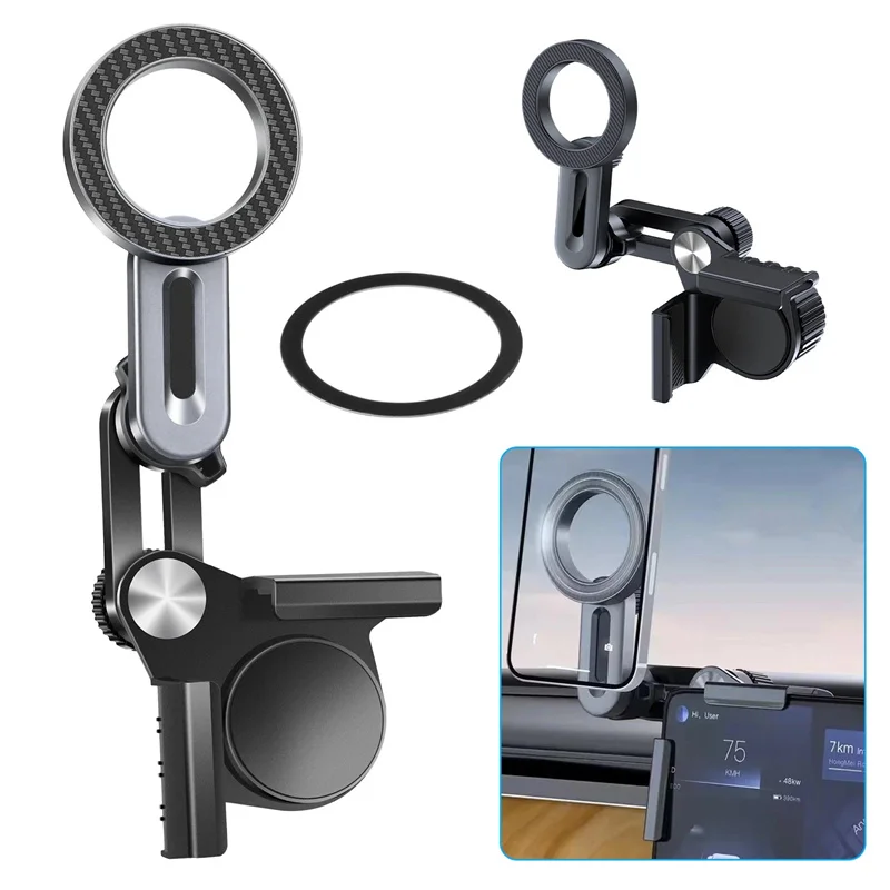 Phone Car Holder For Model 3/Y Central Control Screen Magnetic Car Phone Holder 360 Degree Rotation Screen Holder
Phone Car Holder For Model 3/Y Central Control Screen Magnetic Car Phone Holder 360 Degree Rotation Screen Holder