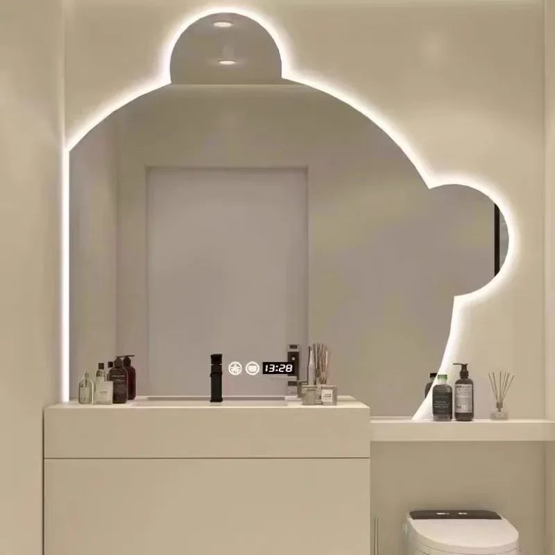 Art Vanity Mirror Modern Aesthetic Nordic Luxury Funky Wall Cute Mirror Portable Cosmetics Custom Spiegel Wand Home Products
Art Vanity Mirror Modern Aesthetic Nordic Luxury Funky Wall Cute Mirror Portable Cosmetics Custom Spiegel Wand Home Products