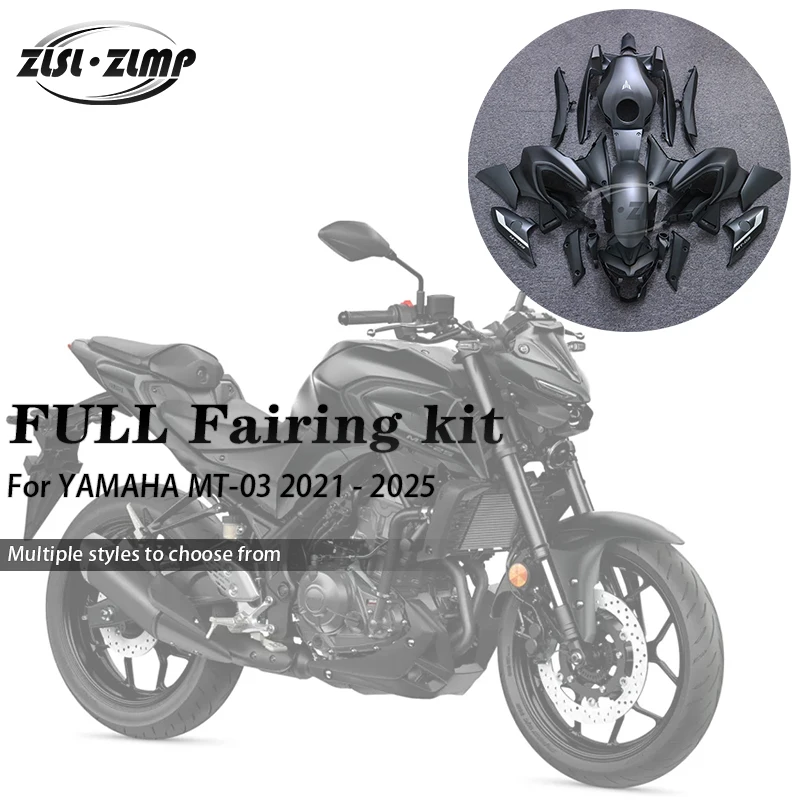 For Yamaha MT-03 MT03 MT 03 mt 03 2021 2022 2023 2024 2025 Motorcycle Complete Fairing ABS Plastic Body Decoration Kit Black
For Yamaha MT-03 MT03 MT 03 mt 03 2021 2022 2023 2024 2025 Motorcycle Complete Fairing ABS Plastic Body Decoration Kit Black