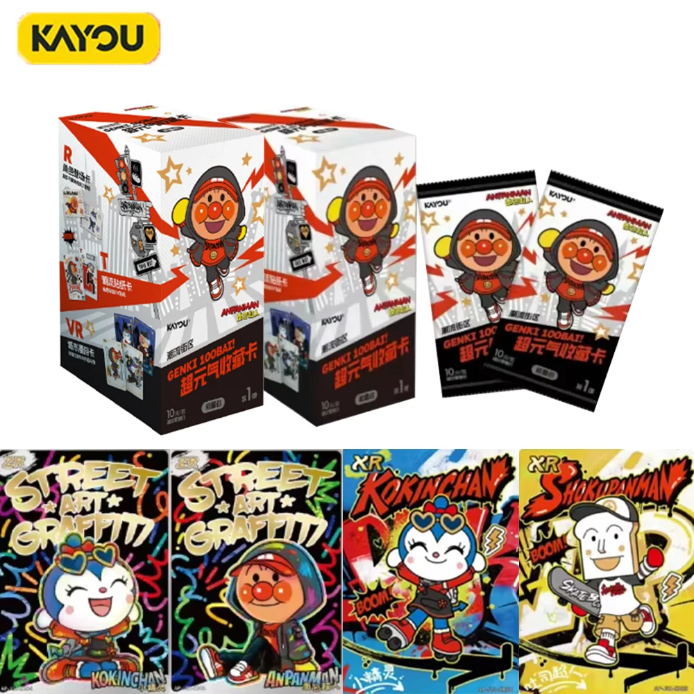 Genuine KAYOU Anpanman Super Vital Energy Pack Series 1 Collectible Cards Anime Peripheral Daughter's Gift Toys
Genuine KAYOU Anpanman Super Vital Energy Pack Series 1 Collectible Cards Anime Peripheral Daughter's Gift Toys