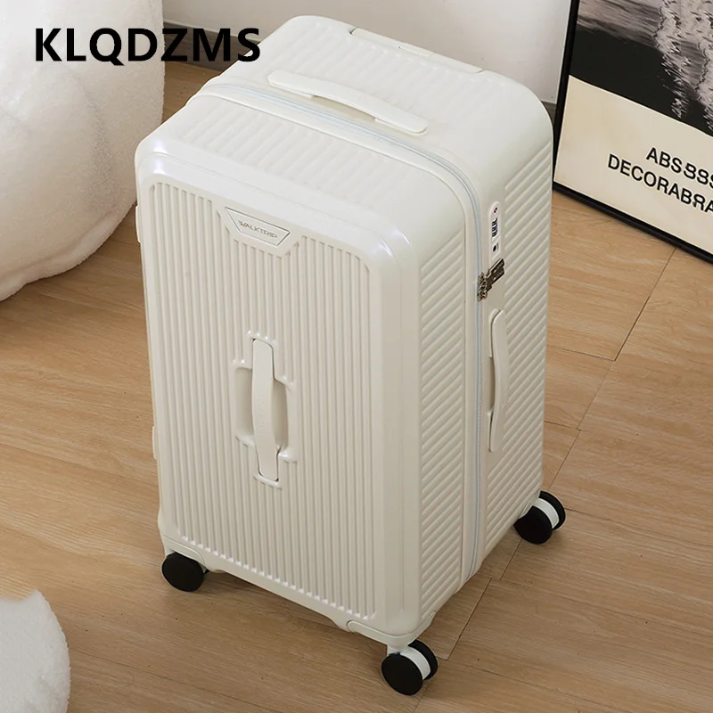 KLQDZMS Cabin Suitcase 20"24"26 Inch Women's Large Capacity Trolley Case PC Boarding Box Universal Wheel Rolling Luggage
KLQDZMS Cabin Suitcase 20"24"26 Inch Women's Large Capacity Trolley Case PC Boarding Box Universal Wheel Rolling Luggage