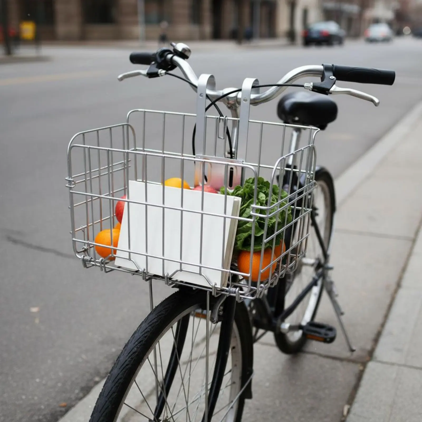 Front Bike Basket Reinforced Folding Bike Basket Large Capacity Long-Lasting
Front Bike Basket Reinforced Folding Bike Basket Large Capacity Long-Lasting