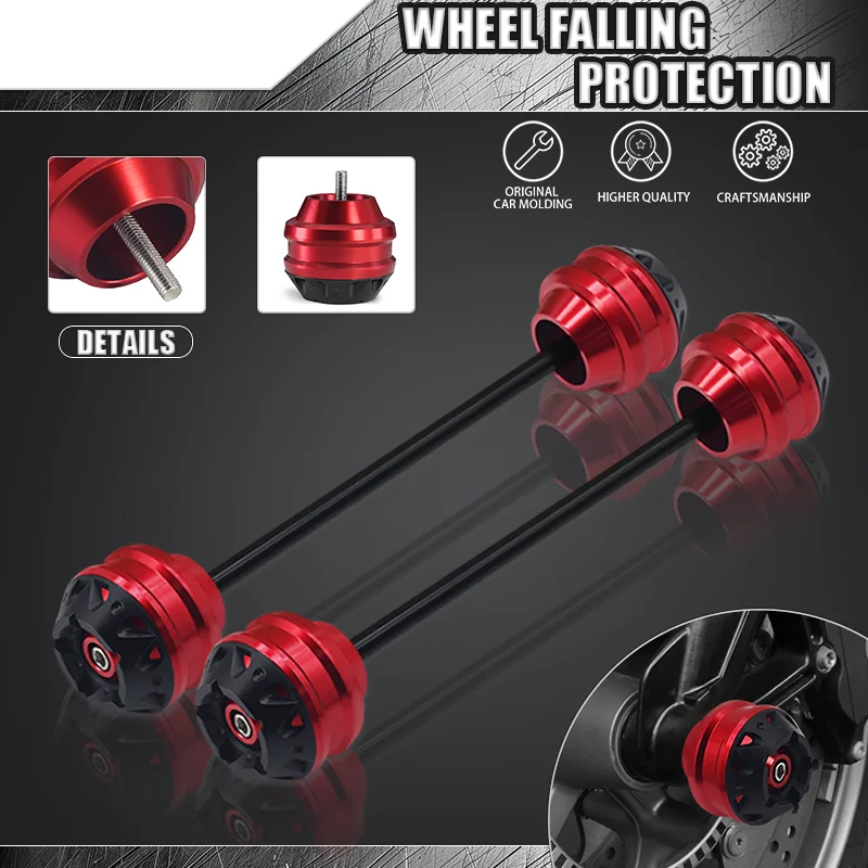 NEW Falling Protector For multistrada 1100/S 1200/S 1260/S 1200 1260 Enduro Motorbike Front Wheel Axle Fork Crash Sliders
NEW Falling Protector For multistrada 1100/S 1200/S 1260/S 1200 1260 Enduro Motorbike Front Wheel Axle Fork Crash Sliders