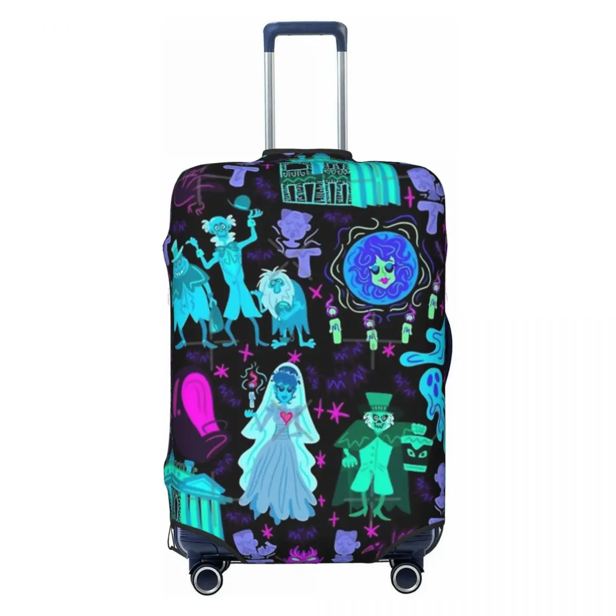 Ghost Haunted Mansion Luggage Cover Elastic Halloween Travel Suitcase Protective Covers Fits 18-32 Inch
Ghost Haunted Mansion Luggage Cover Elastic Halloween Travel Suitcase Protective Covers Fits 18-32 Inch