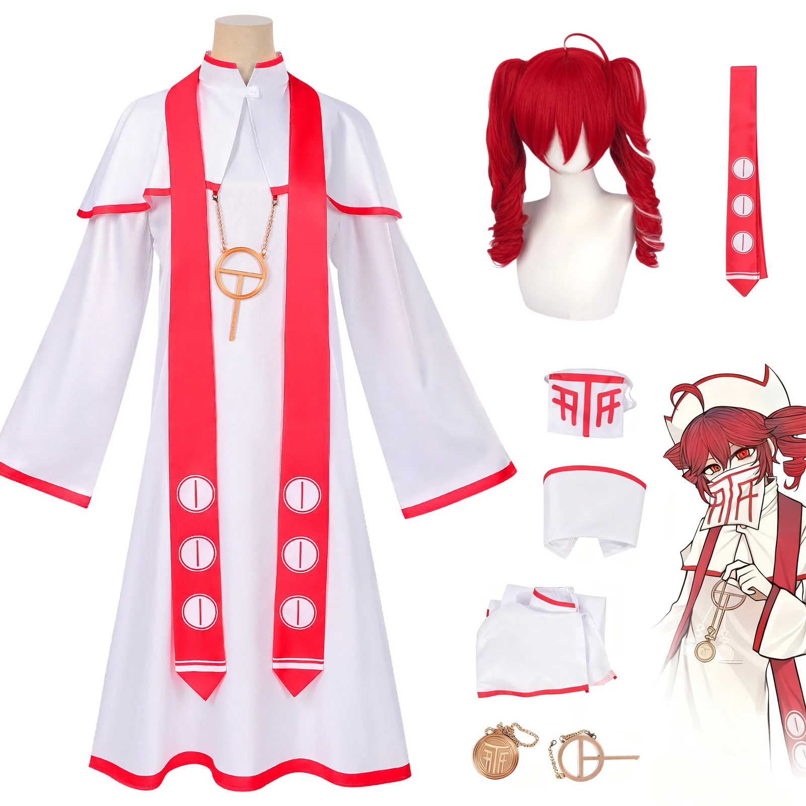 Kasane Teto Косплей Белое Платье Костюм Парик Аниме Не Верить в Т-образный подвиг Пиноккио Vtuber Тето Халат Униформа Комплект Женщина Хэллоуин
Kasane Teto Косплей Белое Платье Костюм Парик Аниме Не Верить в Т-образный подвиг Пиноккио Vtuber Тето Халат Униформа Комплект Женщина Хэллоуин