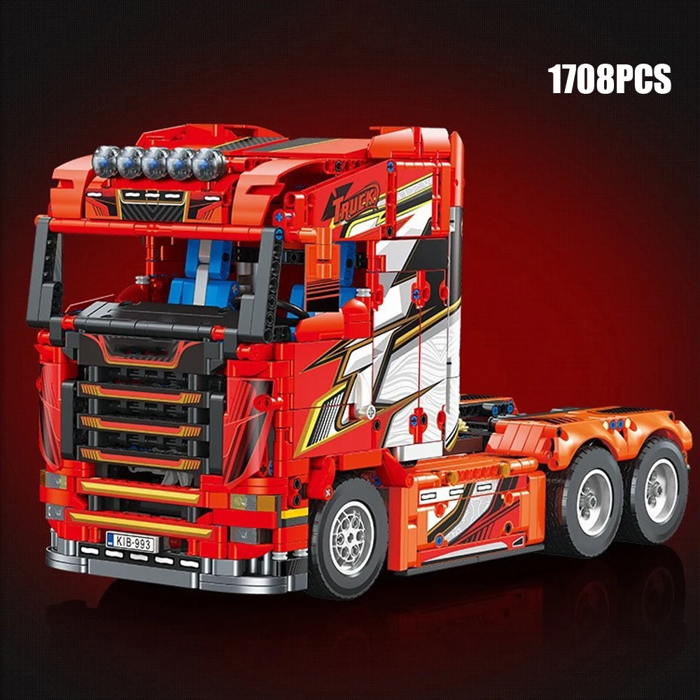Technical Rc Semi-trailer Towing Vehicle Building Block Radio 2.4ghz Remote Control Muscle Heavy Truck Toy For Boys Gifts
Technical Rc Semi-trailer Towing Vehicle Building Block Radio 2.4ghz Remote Control Muscle Heavy Truck Toy For Boys Gifts