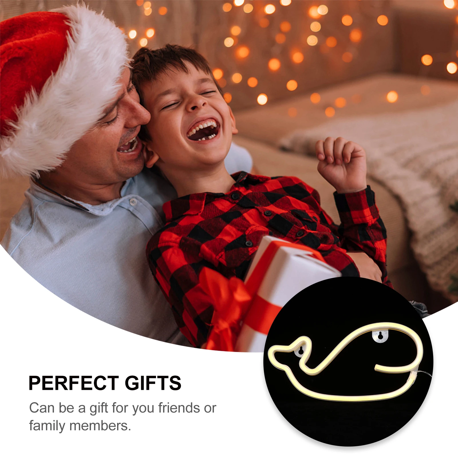 Whale Neon Lamp Decorative Light For Bedroom Home Party Wedding Holiday Led Bedside Usb Light Unique Shape Premium Quality
Whale Neon Lamp Decorative Light For Bedroom Home Party Wedding Holiday Led Bedside Usb Light Unique Shape Premium Quality
