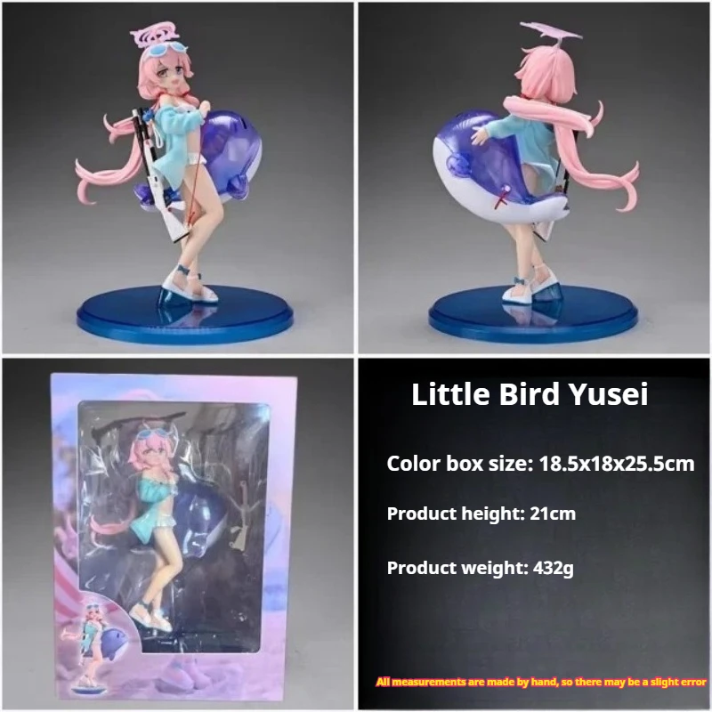 Blue Archive Birdie Yuzuki Hoshino Swimsuit Version Lazy Girl Figurine Game related Peripheral Boxed Doll Ideal for Decoration
Blue Archive Birdie Yuzuki Hoshino Swimsuit Version Lazy Girl Figurine Game related Peripheral Boxed Doll Ideal for Decoration