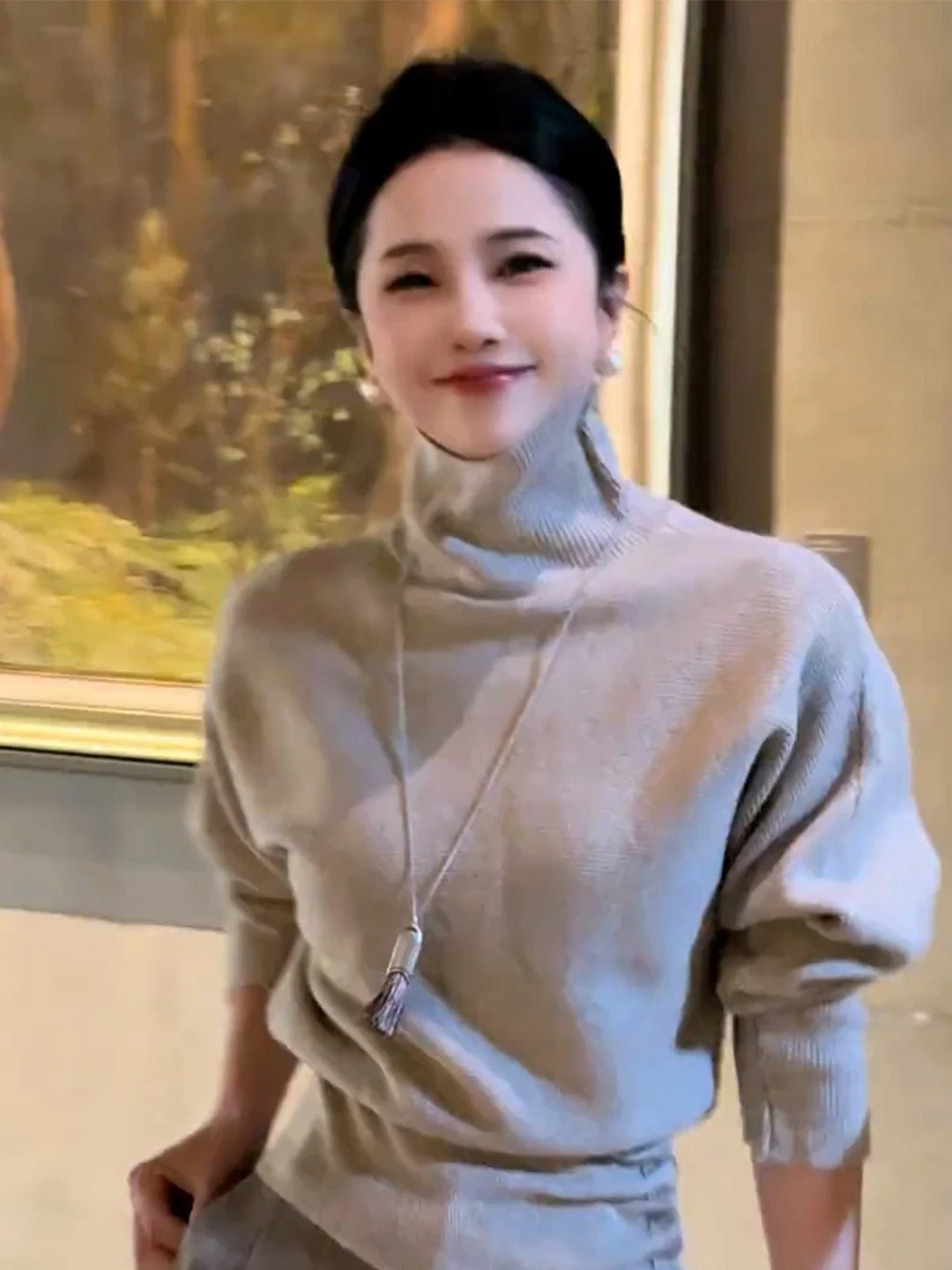 French Style Thickened High Collar Sweater Women's Outerwear Autumn Winter Loose Soft Warm Knitted Shirt Easy to Wear
French Style Thickened High Collar Sweater Women's Outerwear Autumn Winter Loose Soft Warm Knitted Shirt Easy to Wear