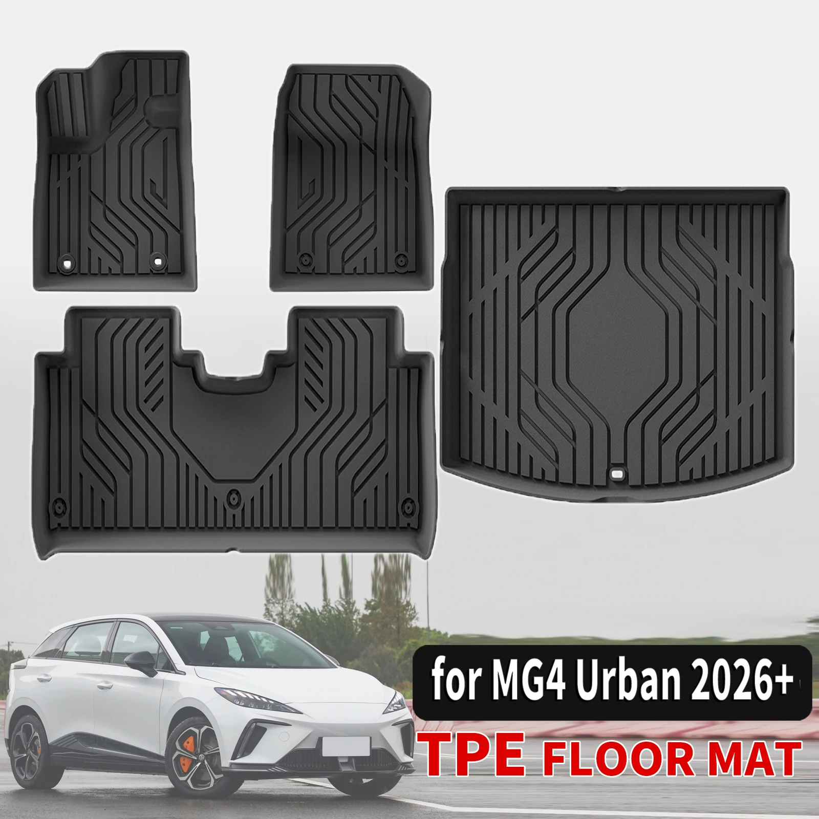 for MG4 MG 4 Urban 2025 2026 2027 (Not Fit for Electric) Custom TPE All-Weather Floor Mats Accessories
for MG4 MG 4 Urban 2025 2026 2027 (Not Fit for Electric) Custom TPE All-Weather Floor Mats Accessories