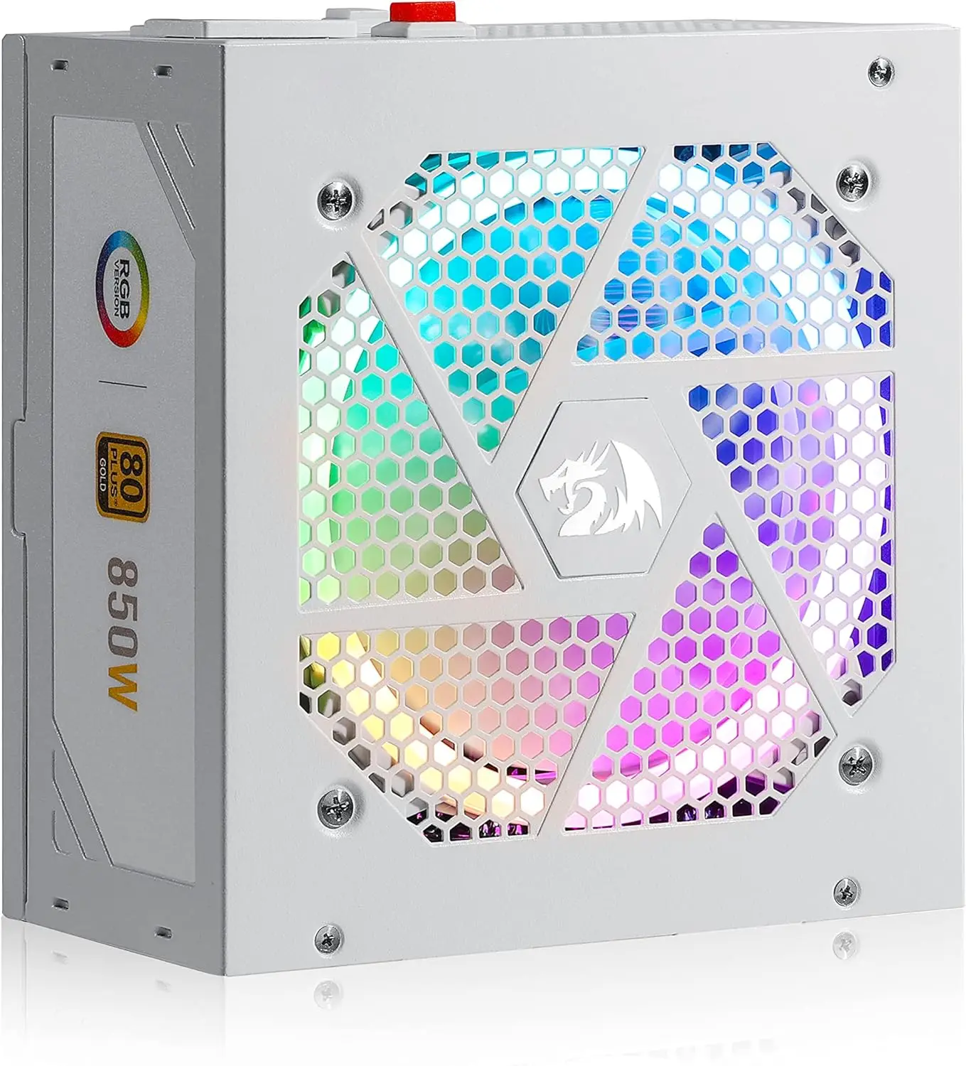 Блок питания 850 Вт Gold, полностью модульный, с поддержкой ATX 3.1 и PCIe 5.1, с RGB-вентилятором и компактным размером
Блок питания 850 Вт Gold, полностью модульный, с поддержкой ATX 3.1 и PCIe 5.1, с RGB-вентилятором и компактным размером