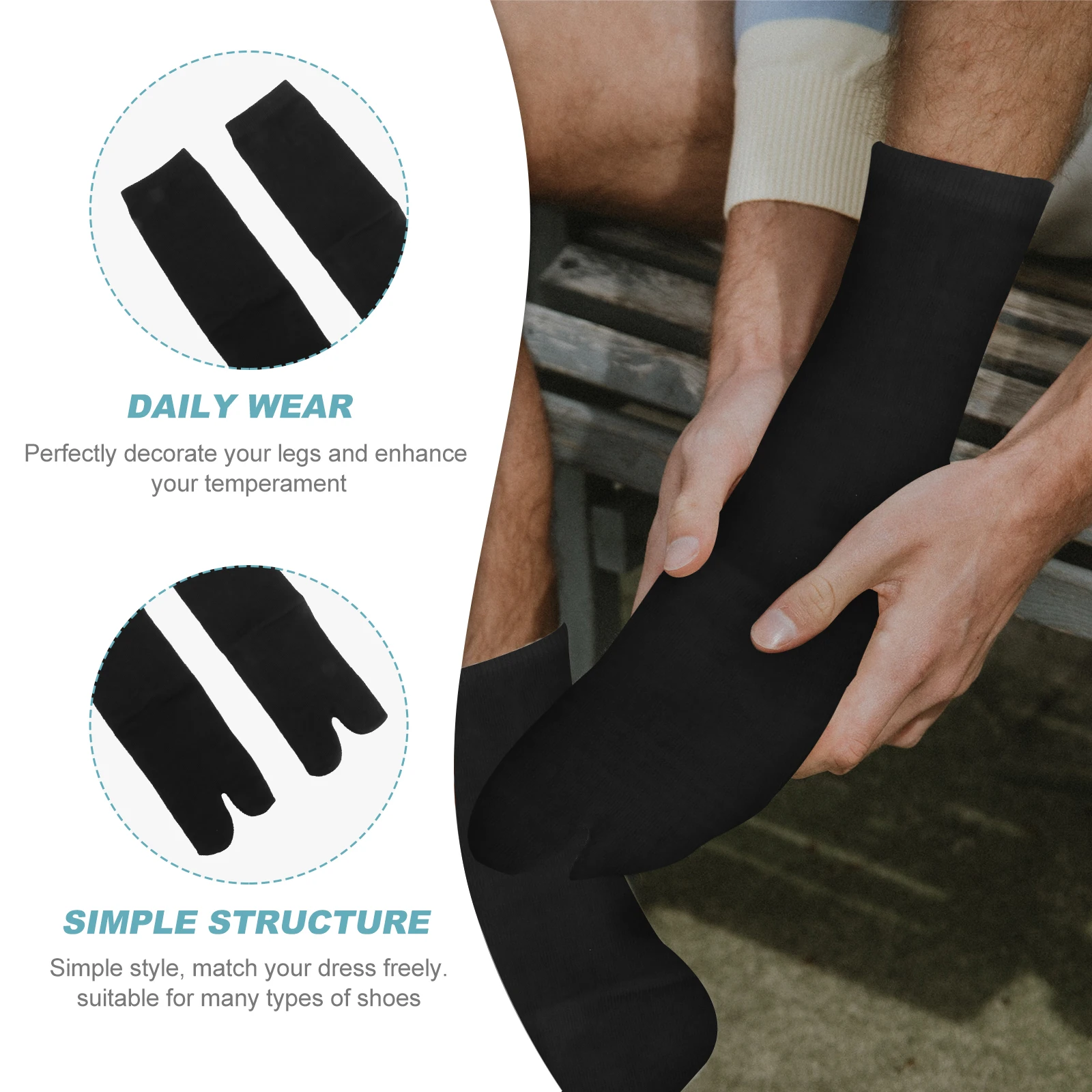 2 Pairs Japanese Socks Toe Slipper Split Women Girls Boys with Pattern Breathable
2 Pairs Japanese Socks Toe Slipper Split Women Girls Boys with Pattern Breathable