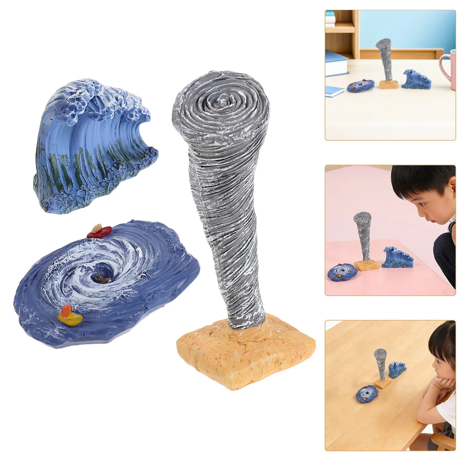 3Pcs Educational Resin Tornado Sand Tray Therapy Accessory Desktop Landscape Decoration Micro Landscaping Sensory Play Natural
3Pcs Educational Resin Tornado Sand Tray Therapy Accessory Desktop Landscape Decoration Micro Landscaping Sensory Play Natural