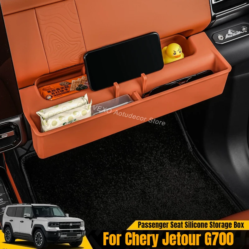 For Chery Jetour G700 Passenger Seat Silicone Storage Box Electric Car Dashboard Tray Pad Organizer Phone Holder Non-Slip Mat
For Chery Jetour G700 Passenger Seat Silicone Storage Box Electric Car Dashboard Tray Pad Organizer Phone Holder Non-Slip Mat