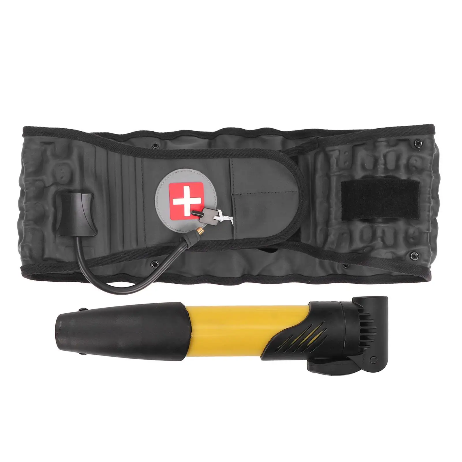Lumbar Traction Inflatable Back Decompression Support Belt with Inflator for Pain Relief
Lumbar Traction Inflatable Back Decompression Support Belt with Inflator for Pain Relief