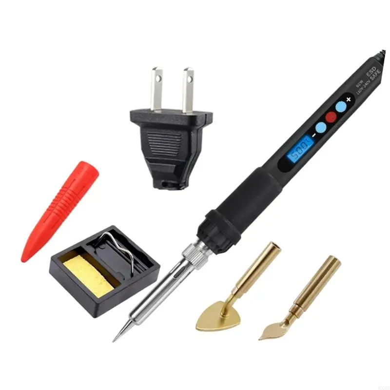 Mini 60W Soldering Tool With Interchangeable Tip For Detailed Work HX6C
Mini 60W Soldering Tool With Interchangeable Tip For Detailed Work HX6C