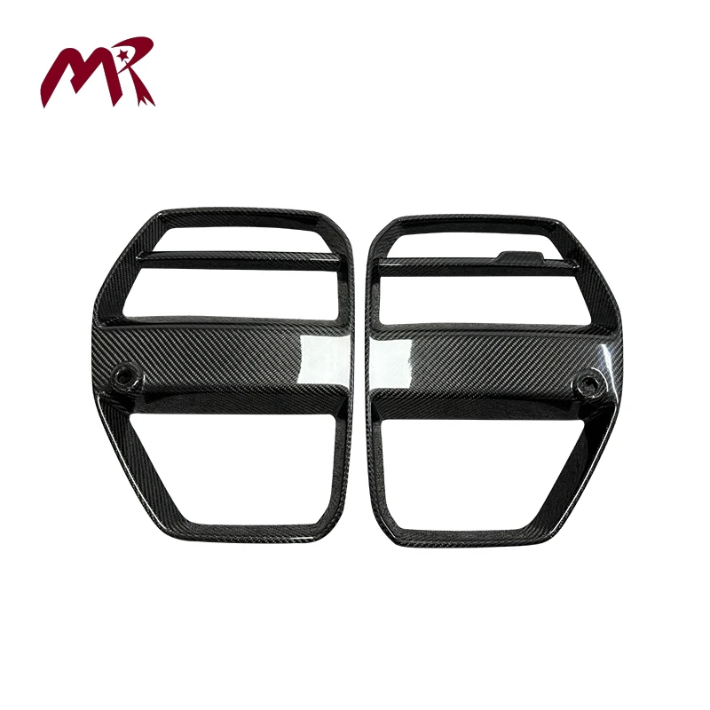 Dry Carbon Fiber Car Front Bumper Grilles V Style For BMW G80 G81 M3 G82 G83 M4 2021-2024 Hood Racing Grille ACC Vent Trim
Dry Carbon Fiber Car Front Bumper Grilles V Style For BMW G80 G81 M3 G82 G83 M4 2021-2024 Hood Racing Grille ACC Vent Trim