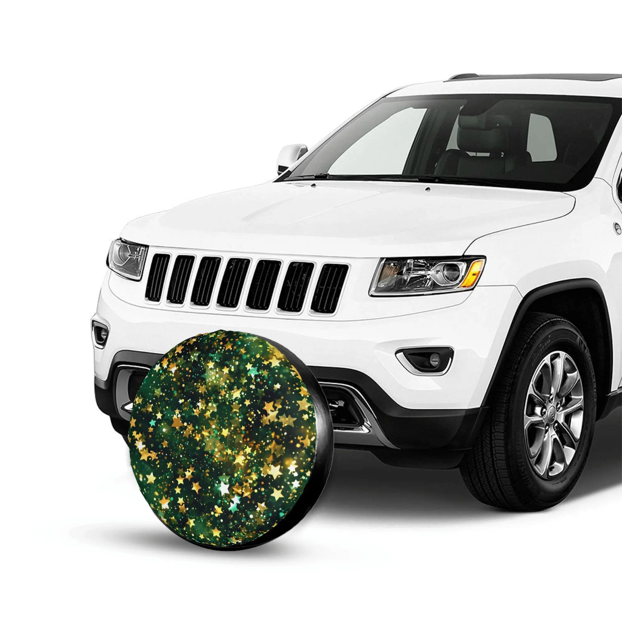 1pc Stars All Over Print Car Spare Tire Protection Cover, Suitable For 14 Inch, 15 Inch, 16 Inch, And 17 Inch Tires, Suitable Fo
1pc Stars All Over Print Car Spare Tire Protection Cover, Suitable For 14 Inch, 15 Inch, 16 Inch, And 17 Inch Tires, Suitable Fo