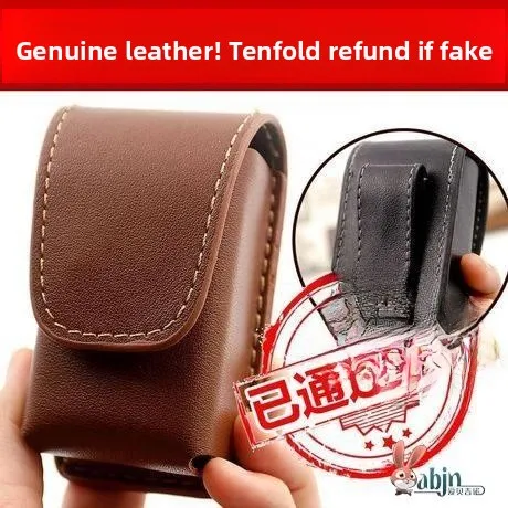 Genuine Top Layer Cowhide Glasses Case Men's Reading Glasses Storage Box Wearable Belt Hanger Luxury Eye Wear Pouch
Genuine Top Layer Cowhide Glasses Case Men's Reading Glasses Storage Box Wearable Belt Hanger Luxury Eye Wear Pouch