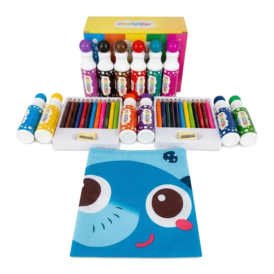 12 Color Dot Pens Paired With 2 Sets Of 12 Color Lead Sets Are Suitable For Art Enthusiasts To Use. They Can Be Used For Home C
12 Color Dot Pens Paired With 2 Sets Of 12 Color Lead Sets Are Suitable For Art Enthusiasts To Use. They Can Be Used For Home C
