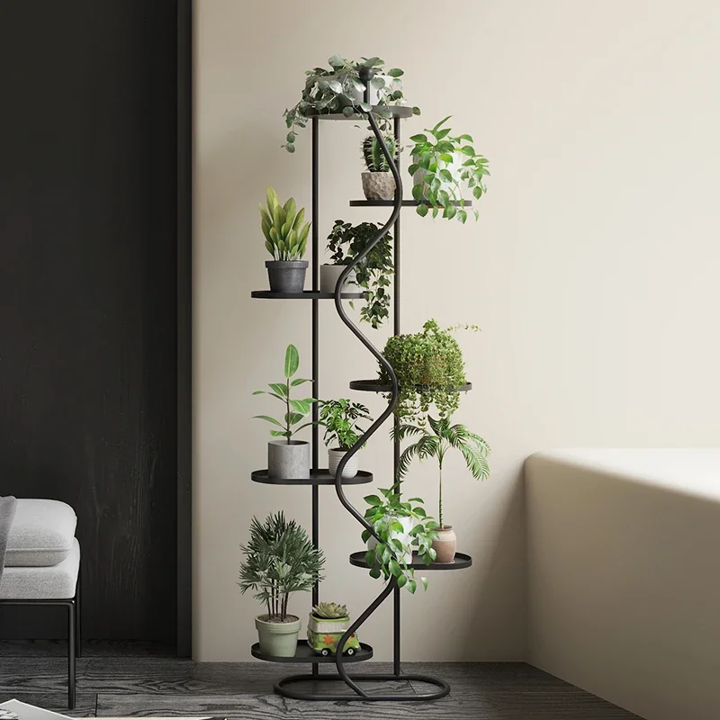Nordic multi-layer floor-to-ceiling flower stand indoor modern living room corner dill flower stand
Nordic multi-layer floor-to-ceiling flower stand indoor modern living room corner dill flower stand