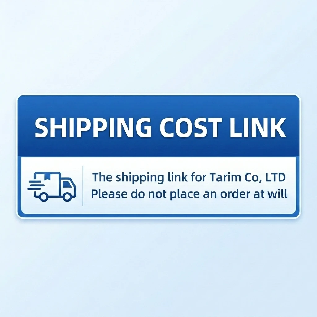 This is ONLY for Shipping Cost Difference- For Tarim Co, LTD (Do Not Purchase If Not Instructed By Seller)
This is ONLY for Shipping Cost Difference- For Tarim Co, LTD (Do Not Purchase If Not Instructed By Seller)