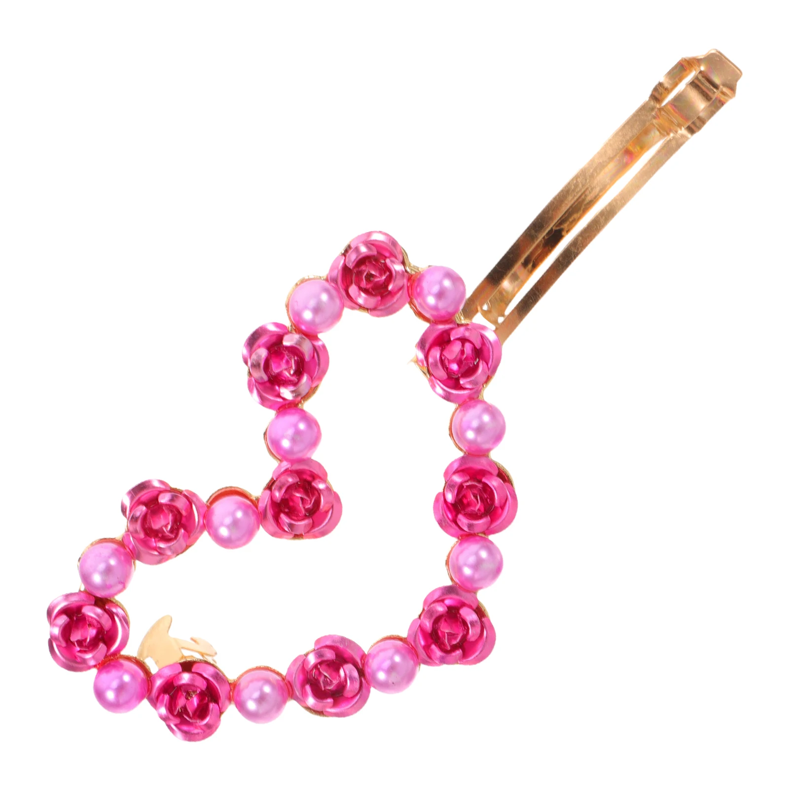 Heart Shaped Hairpin Rhinestone Clips Women Hollow Metal Ponytail Barrettes Elegant Side Hair Accessories Wedding Party
Heart Shaped Hairpin Rhinestone Clips Women Hollow Metal Ponytail Barrettes Elegant Side Hair Accessories Wedding Party