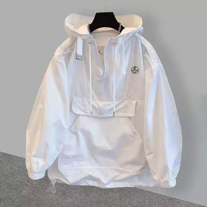 Men's hoodie Fashion men's casual jacket Golf men's and women's pullover jacket Long sleeve trench golf coat
Men's hoodie Fashion men's casual jacket Golf men's and women's pullover jacket Long sleeve trench golf coat