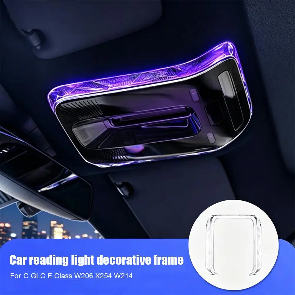 Car reading light for Mercedes Benz E Class E300L S C Class EQE GLC GLE Crysta Roof Ambient Light Decorative frame car interior
Car reading light for Mercedes Benz E Class E300L S C Class EQE GLC GLE Crysta Roof Ambient Light Decorative frame car interior