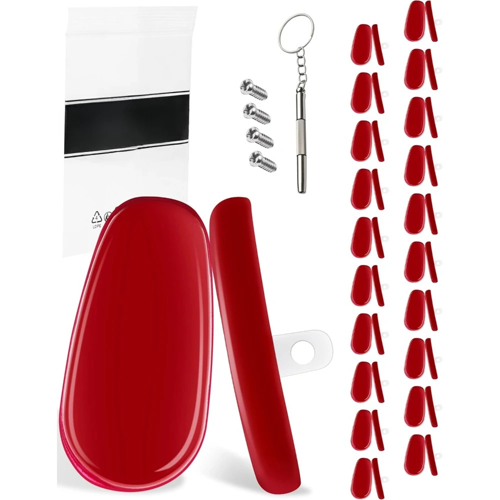 20 (pairs) threaded insert glasses nose pad, red glasses replacement nose sunglasses
20 (pairs) threaded insert glasses nose pad, red glasses replacement nose sunglasses