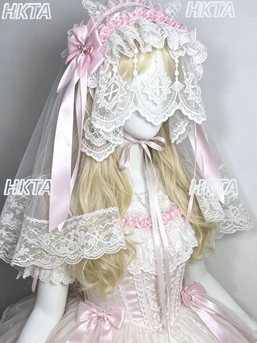 Japanese Heavy Industry Gorgeous Lace Bow Ribbon Kawaii Lolita Headband Veil Sweet Headgear Hairpin Apparel Accessories Women
Japanese Heavy Industry Gorgeous Lace Bow Ribbon Kawaii Lolita Headband Veil Sweet Headgear Hairpin Apparel Accessories Women