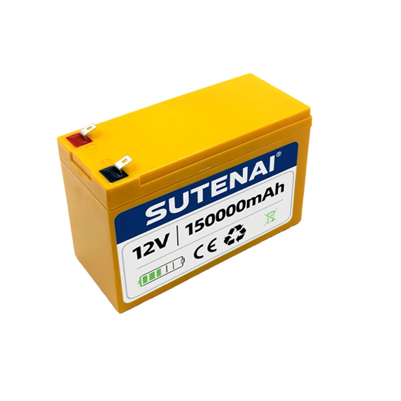 2025 YELLOW COLOR 12V 150Ah Built-In High Current 30A BMS 18650 Lithium Battery Pack For Electric Vehicle Batterie 12.6V Charger
2025 YELLOW COLOR 12V 150Ah Built-In High Current 30A BMS 18650 Lithium Battery Pack For Electric Vehicle Batterie 12.6V Charger