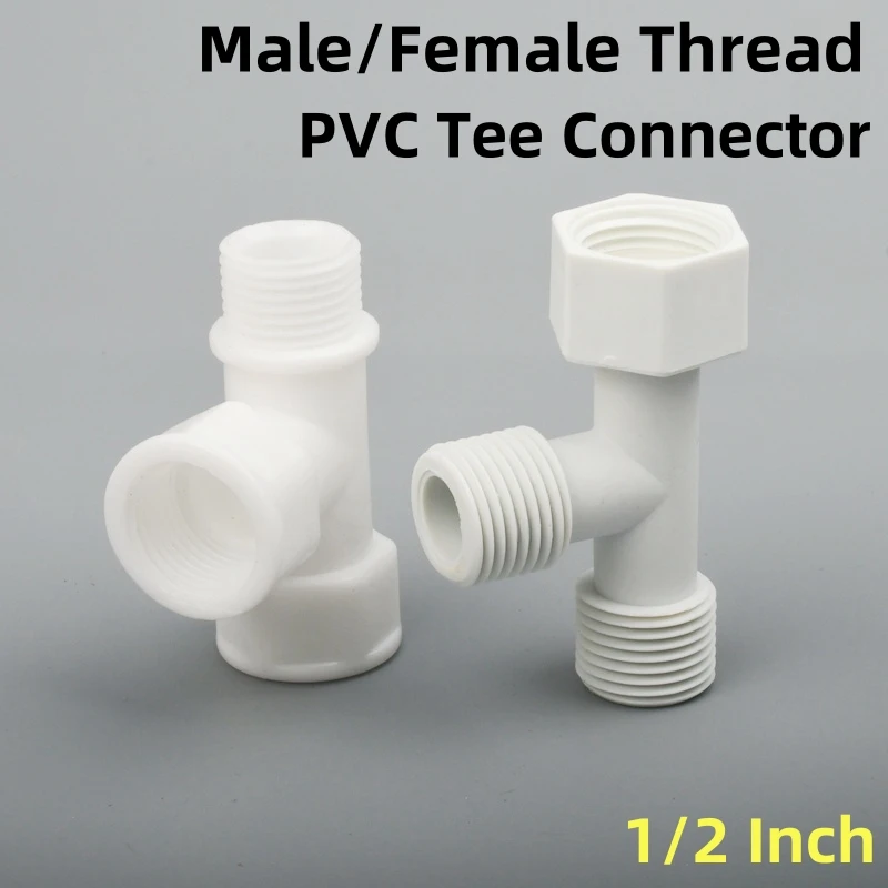 1/2" Male-Female Thread Tee Joint Aquarium Fish Tank Connector Garden Irrigation Drainage Tube Fitting Water Heater Angle Valve
1/2" Male-Female Thread Tee Joint Aquarium Fish Tank Connector Garden Irrigation Drainage Tube Fitting Water Heater Angle Valve