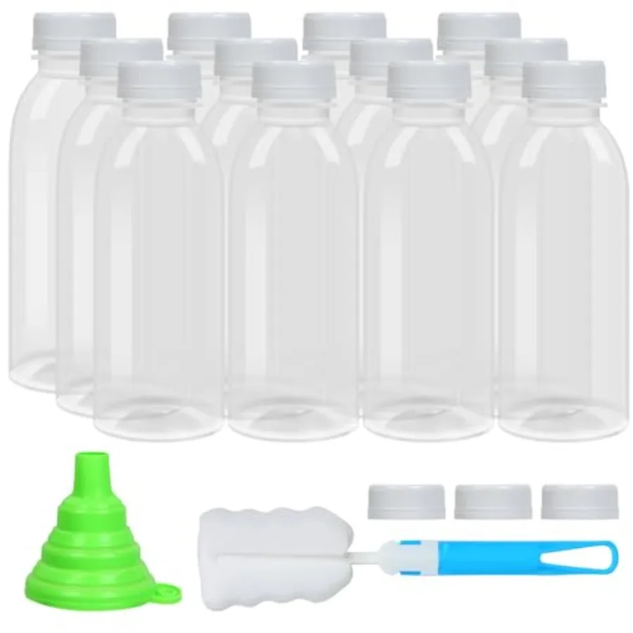 12pk 16oz Dishwasher Safe Plastic Bottles With Lid for Juice and Milk BPA free, Durable food-grade PP5 bottles. Dishwasher and
12pk 16oz Dishwasher Safe Plastic Bottles With Lid for Juice and Milk BPA free, Durable food-grade PP5 bottles. Dishwasher and
