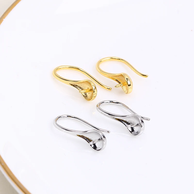 1Pair E271 Gold Plated Copper S925 Silver Needle Pearl Stud Earrings Findings Jewelry Making DIY Accessories
1Pair E271 Gold Plated Copper S925 Silver Needle Pearl Stud Earrings Findings Jewelry Making DIY Accessories