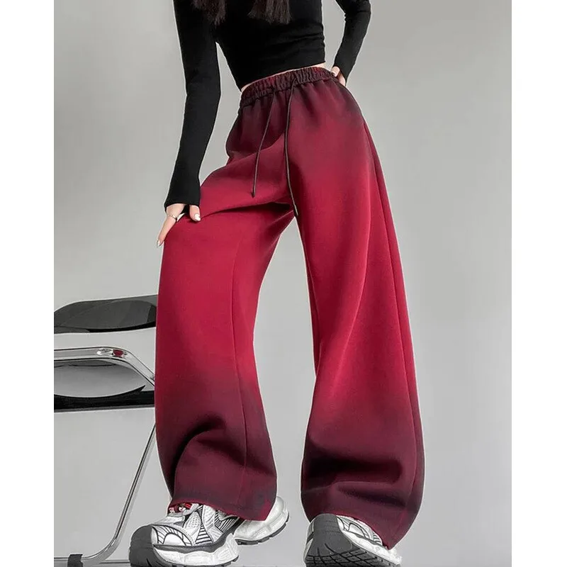 Quality Tie Dye Sweatpants Women Fashion Elastic High Waist Loose Pants Fall Casual American Retro Hip Hop Trousers
Quality Tie Dye Sweatpants Women Fashion Elastic High Waist Loose Pants Fall Casual American Retro Hip Hop Trousers